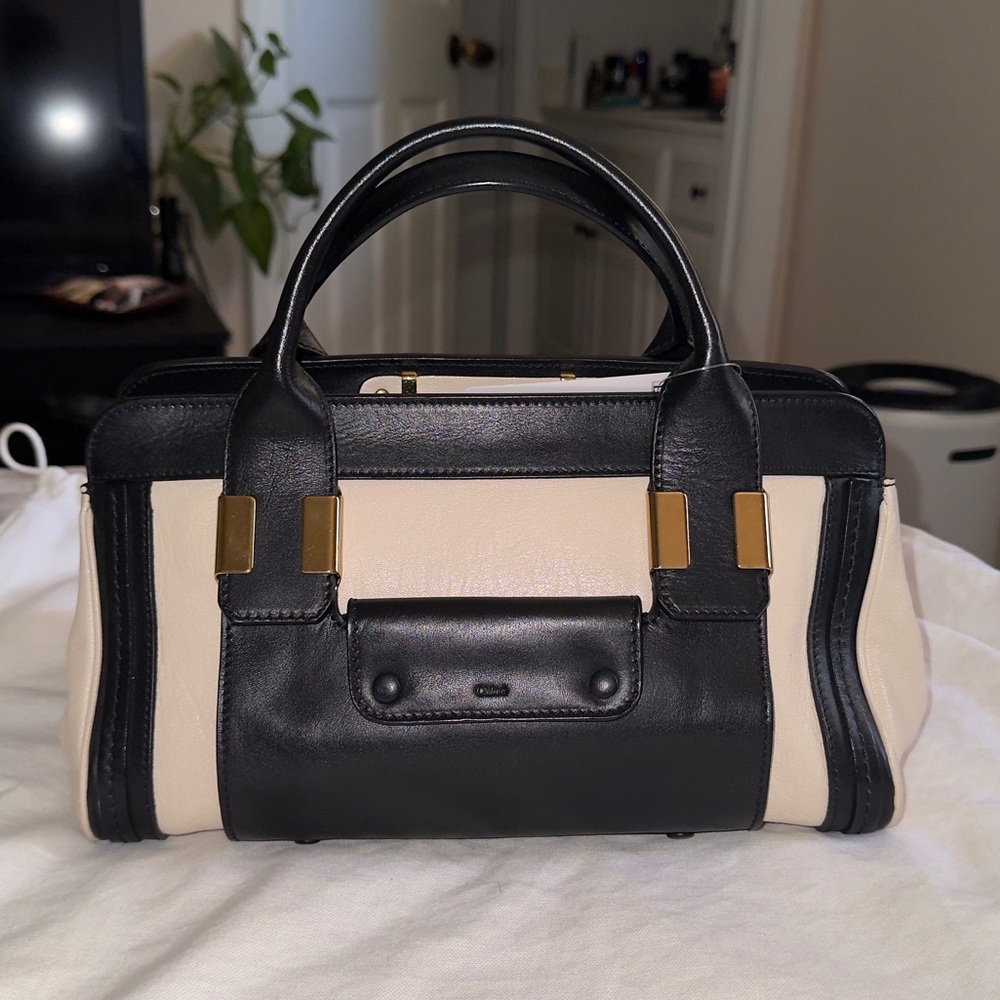 Chloé Alice Handbag 👜 two tone